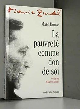 portada La Pauvreté Comme don de soi: Essais sur Maurice Zundel