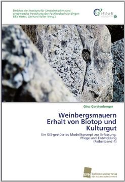 portada Weinbergsmauern Erhalt Von Biotop Und Kulturgut