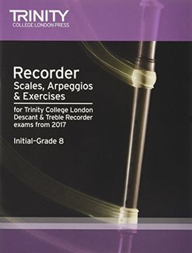 portada Recorder Scales, Arpeggios & Exercises Initial Grade 8 from 2017