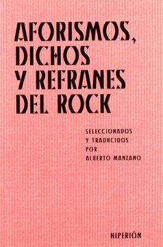 portada Aforismos Dichos y Refranes del Rock (in Spanish)