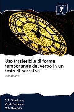portada Uso trasferibile di forme temporanee del verbo in un testo di narrativa (en Italiano)