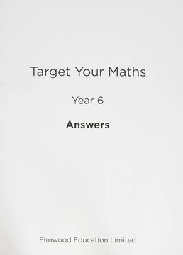 portada Target Your Maths Year 6 Answer Book: Year 6