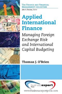 portada Applied International Finance: Managing Foreign Exchange Risk And International Capital Budgeting (en Inglés)