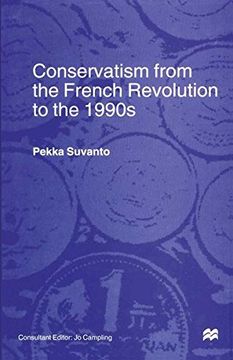 portada Conservatism From the French Revolution to the 1990S (en Inglés)
