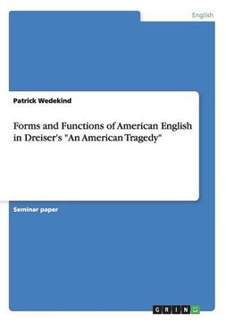 portada Forms and Functions of American English in Dreiser's "An American Tragedy"