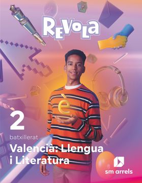 portada Valencià: Llengua i Literatura. 2 Batxillerat. Revola (en Valenciano)