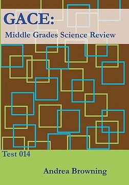 portada gace: middle grades science review (en Inglés)