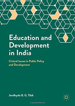 portada Education and Development in India: Critical Issues in Public Policy and Development (en Inglés)