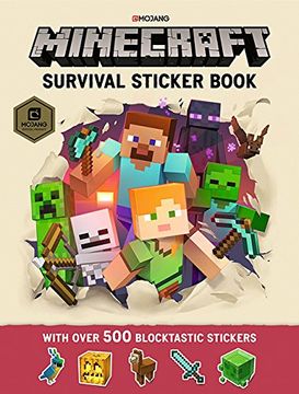 portada Minecraft Survival Sticker Book: An Official Minecraft Book From Mojang