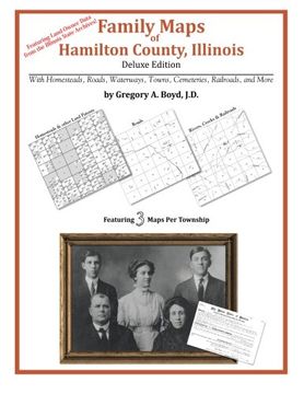 portada Family Maps of Hamilton County, Illinois (in English)