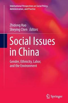 portada Social Issues in China: Gender, Ethnicity, Labor, and the Environment (en Inglés)