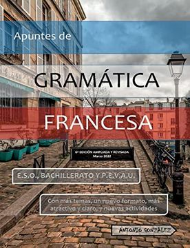 portada Apuntes de Gramática Francesa: Vi Edición (in Spanish)