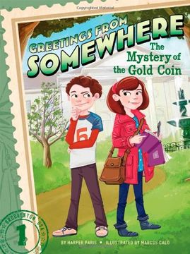 portada The Mystery of the Gold Coin (Greetings from Somewhere) (en Inglés)