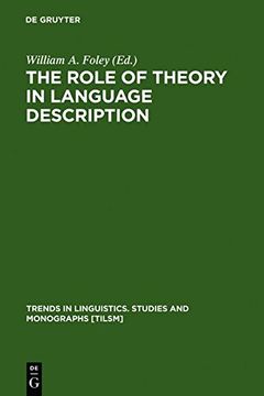 portada the role of theory in language description (en Inglés)