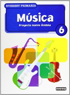 portada Nuevo Andola, Música, 6 Educación Primaria