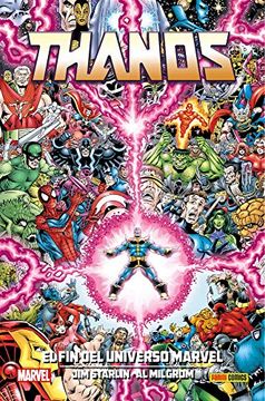 portada Thanos: El fin del Universo Marvel (in Spanish)