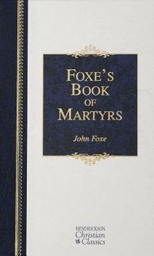 portada foxe ` s book of martyrs