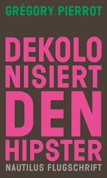 portada Dekolonisiert den Hipster (in German)