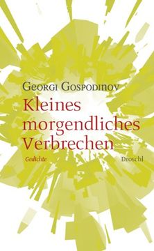 portada Kleines morgendliches Verbrechen: Gedichte (in German)