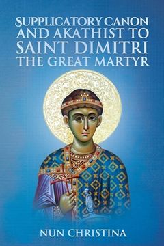 portada Canon and Akathist to Saint Dimitri (en Inglés)