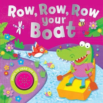 portada Row, Row, Row Your Boat (Board book) (en Inglés)