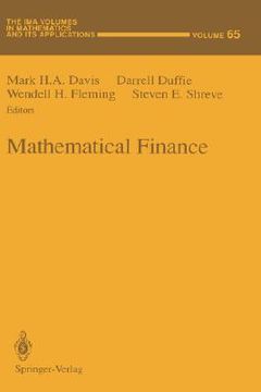mathematical finance (en Inglés)
