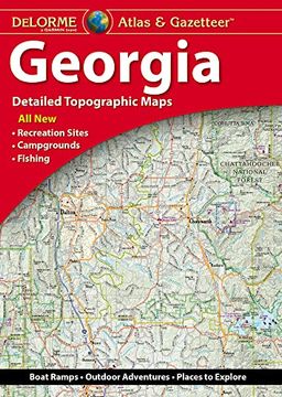 portada Delorme Atlas & Gazetteer: Georgia (in English)