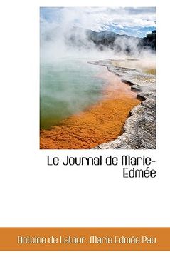 portada le journal de marie-edm e (in English)