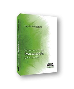 portada Vademecum de Psicología Para Juristas (in Spanish)