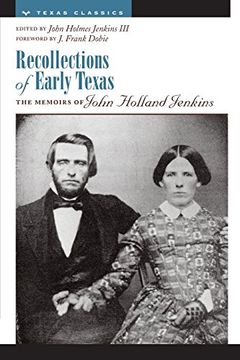 portada Recollections of Early Texas: Memoirs of John Holland Jenkins (in English)