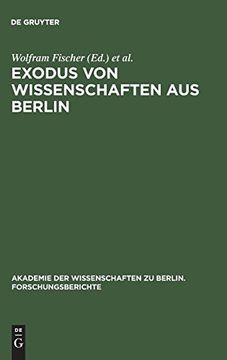 portada Exodus von Wissenschaften aus Berlin 