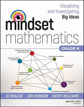 portada Mindset Mathematics: Visualizing and Investigating big Ideas, Grade k (en Inglés)