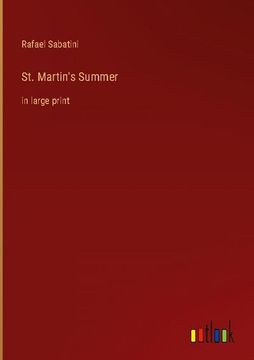 portada St. Martin's Summer: in large print 