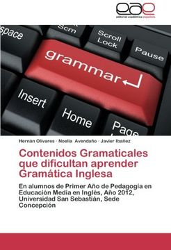 portada Contenidos Gramaticales Que Dificultan Aprender Gramatica Inglesa