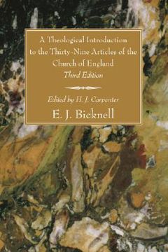 portada a theological introduction to the thirty-nine articles of the church of england