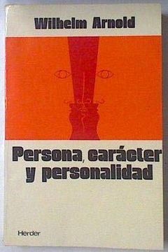 portada Persona Caracter y Personalidad (in Spanish)