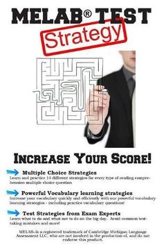portada Melab Test Strategy: Winning Multiple Choice Strategies for the Michigan English Language Assessment Battery