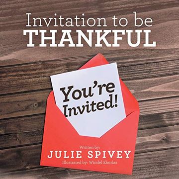 portada Invitation to be Thankful (en Inglés)