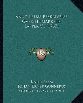 portada Knud Leems Beskrivelse Over Finmarkens Lapper V1 (1767)
