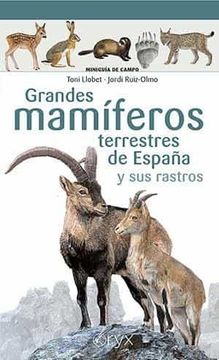 portada Grandes Mamíferos Terrestres de España y sus Rastros (Miniguía de Campo) (in Spanish)