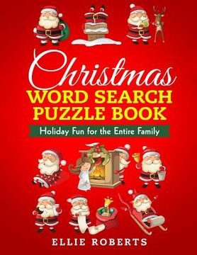portada Christmas Word Search Puzzle Book: Holiday Fun for the Entire Family (en Inglés)