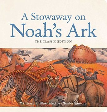 portada A Stowaway on Noah's ark Oversized Padded Board Book (en Inglés)