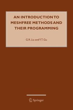 portada an introduction to meshfree methods and their programming