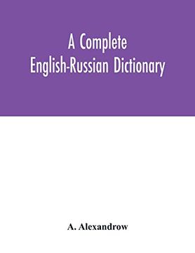 portada A Complete English-Russian Dictionary (en Inglés)