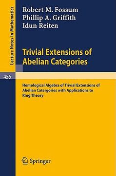 portada trivial extensions of abelian categories (en Inglés)