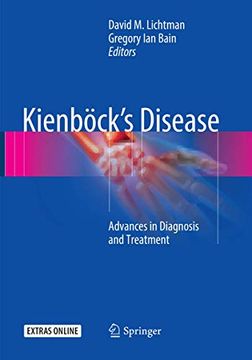 portada Kienböck's Disease: Advances in Diagnosis and Treatment (in English)