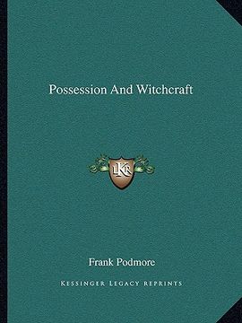 portada possession and witchcraft (en Inglés)