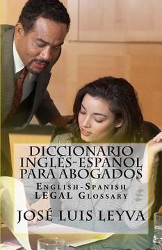 portada Diccionario Inglés-Español Para Abogados: English-Spanish Legal Glossary (in English)