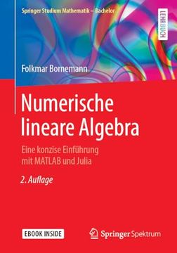 portada Numerische Lineare Algebra: Eine Konzise Einführung mit Matlab und Julia (en Alemán)