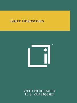 portada greek horoscopes (en Inglés)